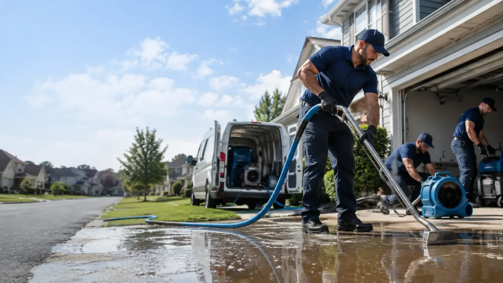 Flood Damage Restoration in Church Hill, MD